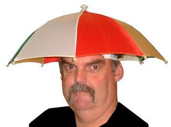 Chapéus guarda-chuva são funcionais, mas esteticamente não são opção.