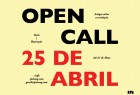 open call 25 de abril